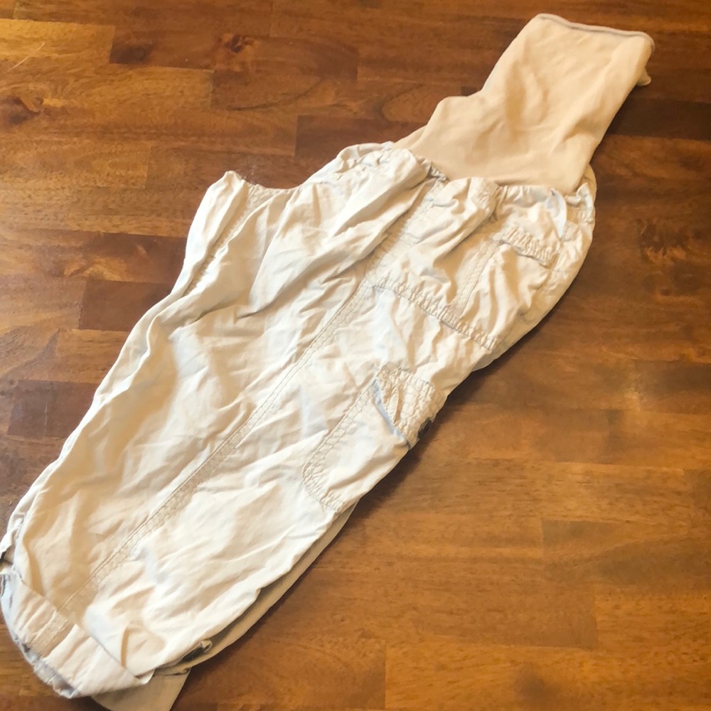 Maternity Capri Cargo Pants